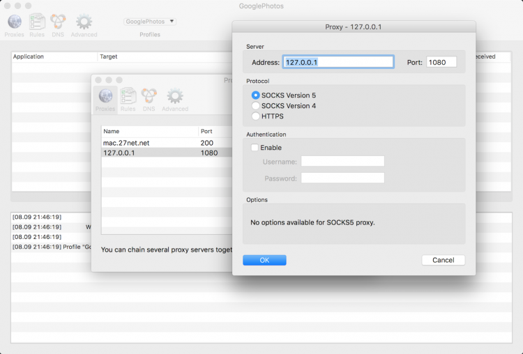 proxifier for mac v3.5 registration key